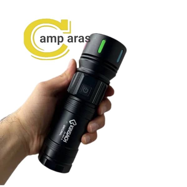 چراغ قوه جیبی زوم دار کینساچ KINSACH KS-902-4 — تصویر ۳