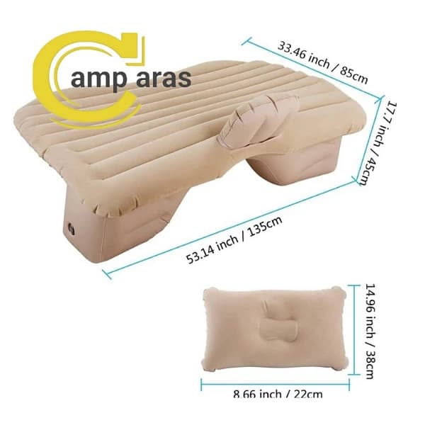 تشک بادی خودرو و کمپینگ 3 تکه مدل TIDUR CAB-R43 — تصویر ۵
