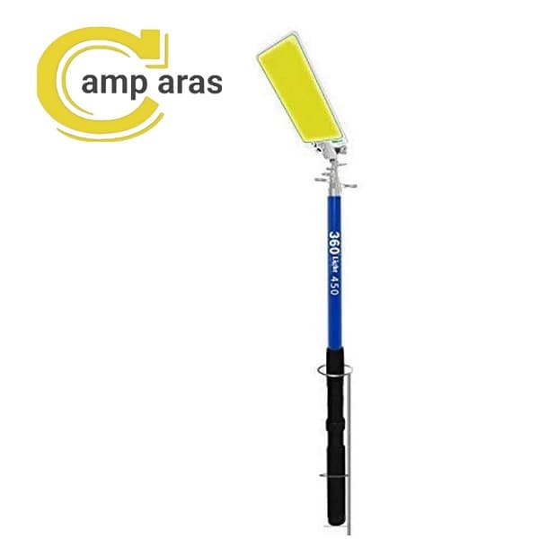 چراغ کمپینگ لنسری 360 لایت 600 وات مدل FR-04 COB طول 4.5 متر — تصویر ۱۲