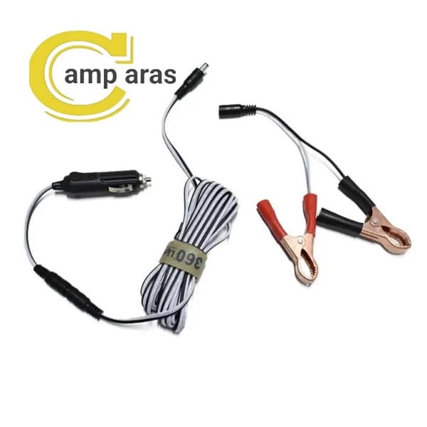 چراغ کمپینگ لنسری 360 لایت 600 وات مدل FR-04 COB طول 4.5 متر — تصویر ۶