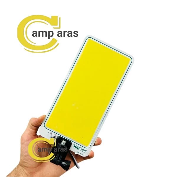 چراغ کمپینگ لنسری 360 لایت 600 وات مدل FR-04 COB طول 4.5 متر — تصویر ۵