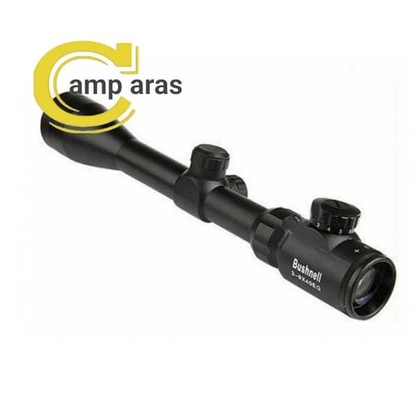 دوربین تفنگ بادی بوشنل BUSHNELL 3-9x40EG RG چراغ دار اصل — تصویر ۳