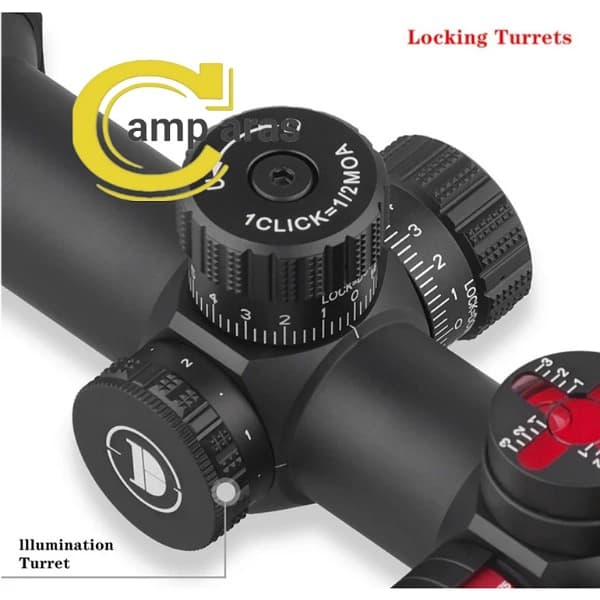 دوربین تفنگ بادی دیسکاوری WG 1.2-6x24IRAI 30mm اورجینال — تصویر ۲