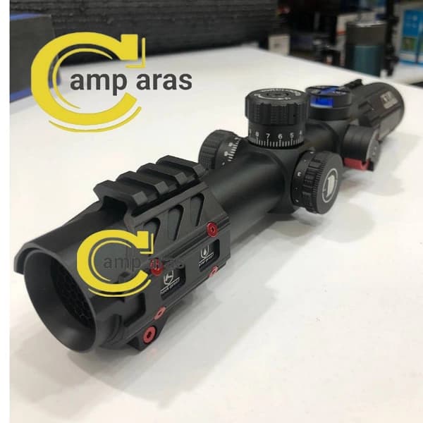 دوربین تفنگ بادی دیسکاوری WG 1.2-6x24IRAI 30mm اورجینال — تصویر ۵