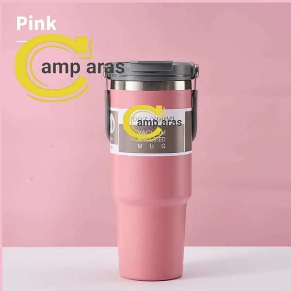 ماگ استیل دوجداره 304 استنلی 900 میلی Stanley دسته دار — تصویر ۱۰