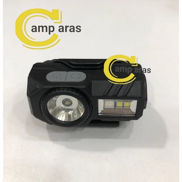 هدلایت پیشانی سنسوردار HEADLAMP LED XPE COB آهنربایی حرفه ای — تصویر ۱۲