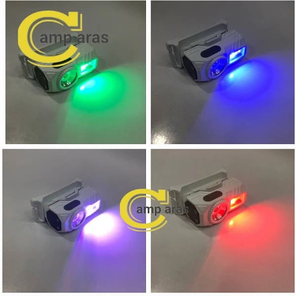 هدلایت پیشانی سنسوردار HEADLAMP LED XPE COB آهنربایی حرفه ای — تصویر ۳