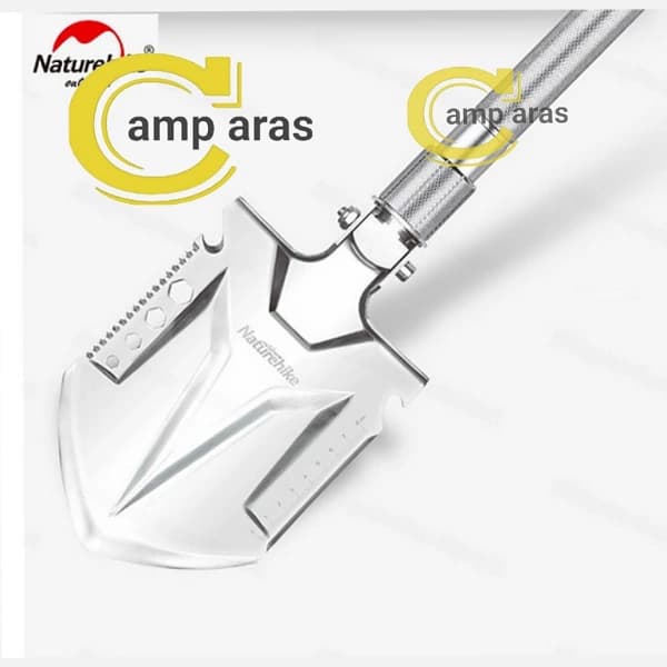 بیل تاشو آفرود کمپینگ نیچرهایک Shovel NH20GJ002 اصل — تصویر ۶
