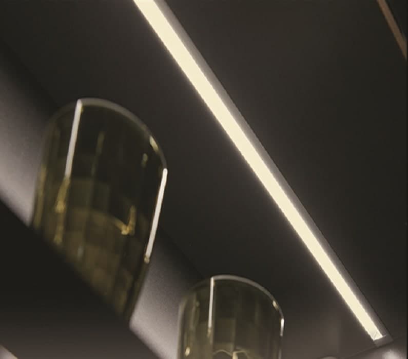 چراغ LED شیارخور با نور شیب دار 12 وات سری 31 سایز 120 فانتونی کد N605