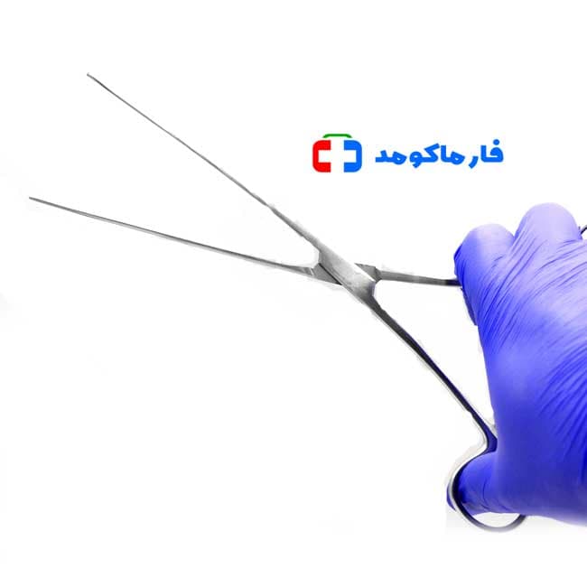 پنس روده صاف 22 سانتیمتری