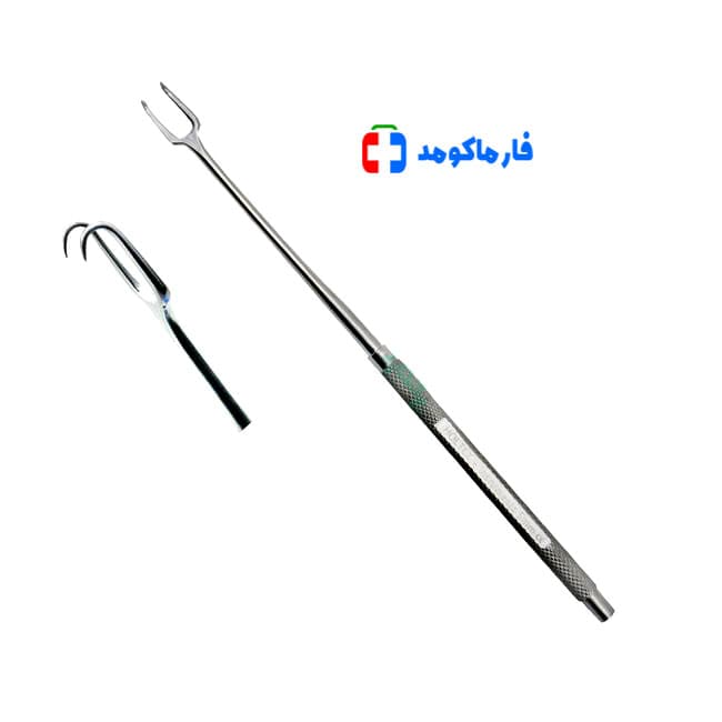 هوک دو شاخ تیز طول 16سانتی متر