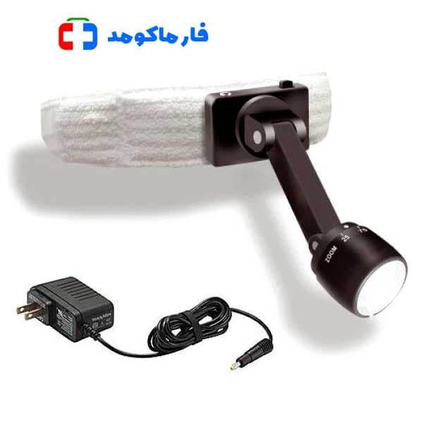 چراغ پیشانی با نور سرد LED با هدبند مستحکم قابل تنظیم ولش آلن کد 46072 — تصویر ۲