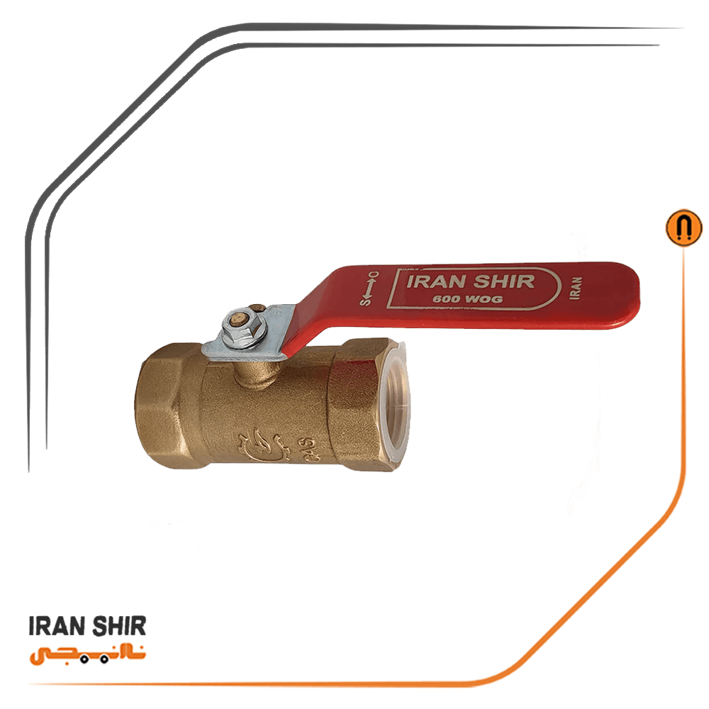 شیر گازی 1,1/2 اینچ ایران شیر