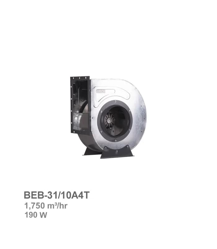 فن سانتریفیوژ یکطرفه بکوارد دمنده مدل BEB-31/10A4T — تصویر ۲