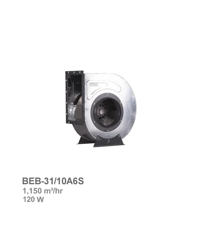 فن سانتریفیوژ یکطرفه بکوارد دمنده مدل BEB-31/10A6S — تصویر ۲