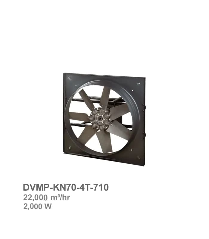 فن آکسیال صنعتی دمنده مدل DVMP-KN70-4T-710 — تصویر ۲