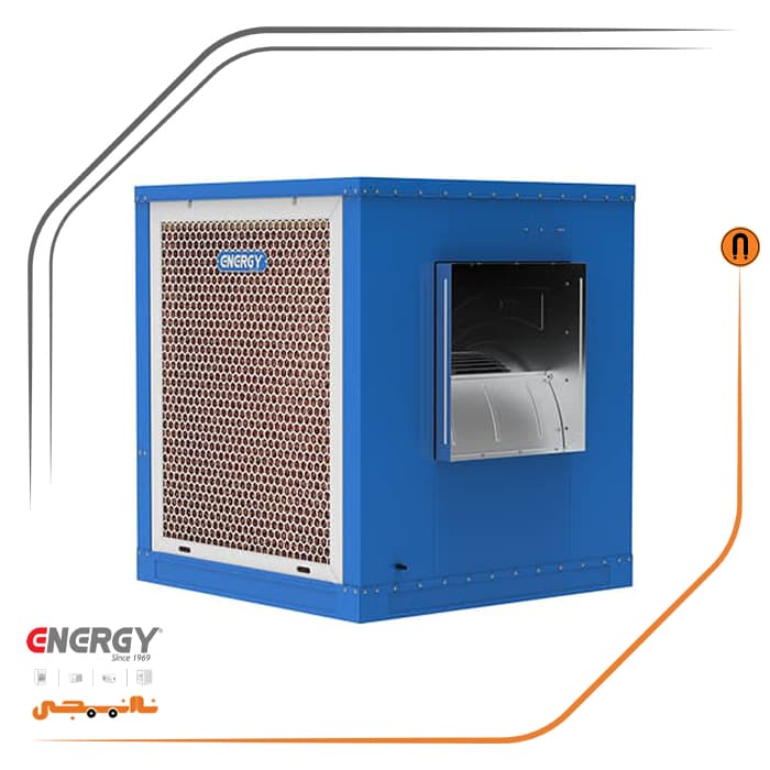 کولر صنعتی سلولزی 11000 انرژی مدل EC1100T سه فاز — تصویر ۲