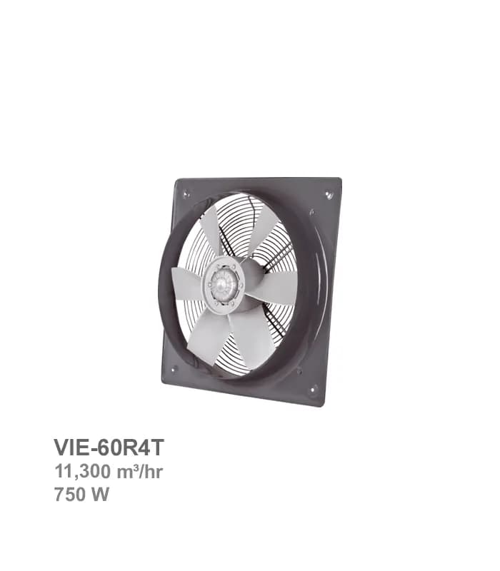 هواکش صنعتی ایلکا پروانه پلاستیکی دمنده مدل VIE-60R4T — تصویر ۲