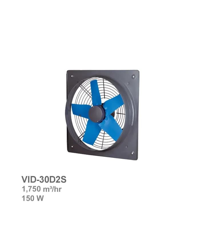 هواکش صنعتی سبک فلزی دمنده مدل VID-30D2S — تصویر ۴