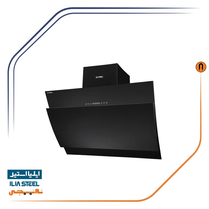 هود‌ایلیا استیل مدل سارینا خم