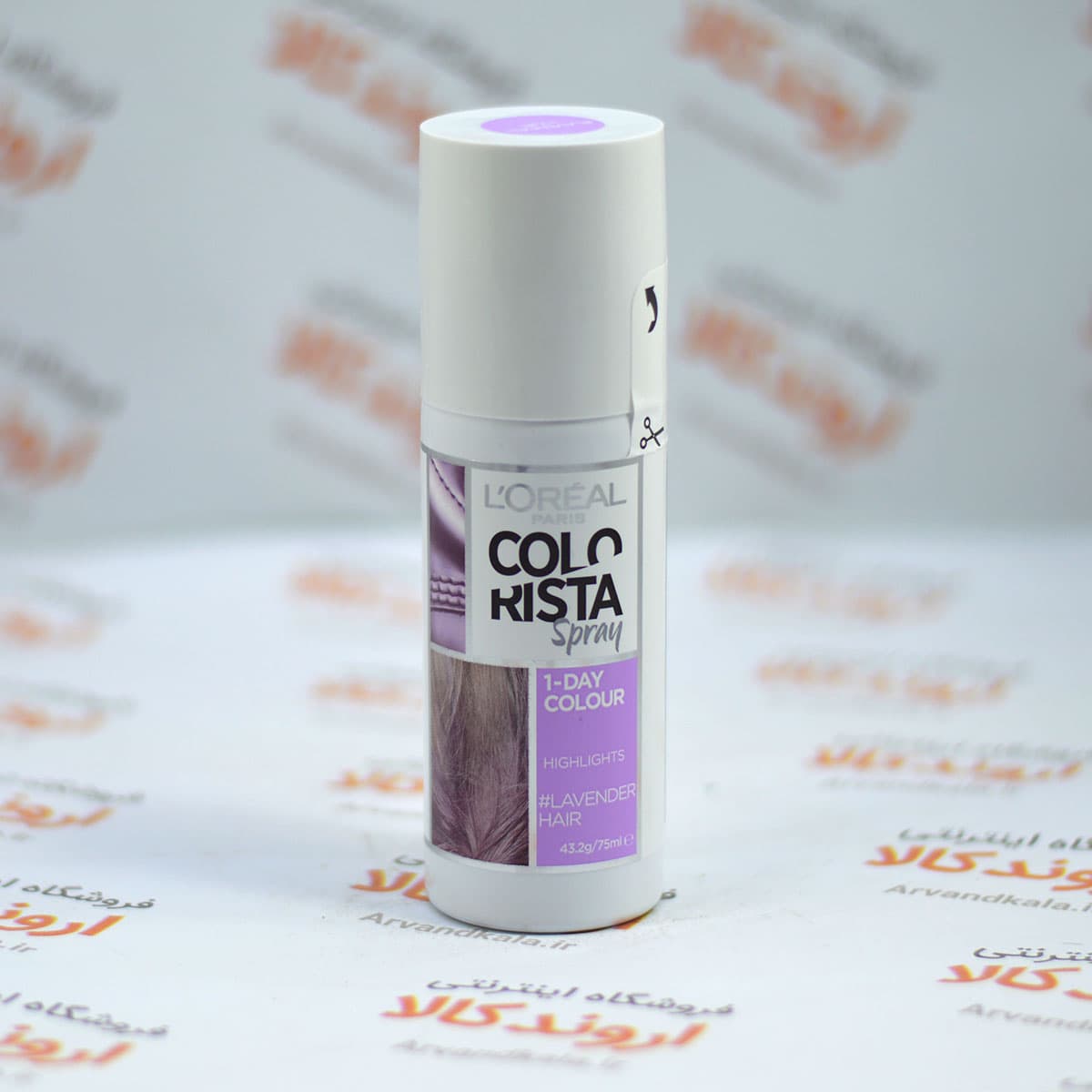 اسپری رنگ مو موقت لورآل Loreal مدل Lavender — تصویر ۳