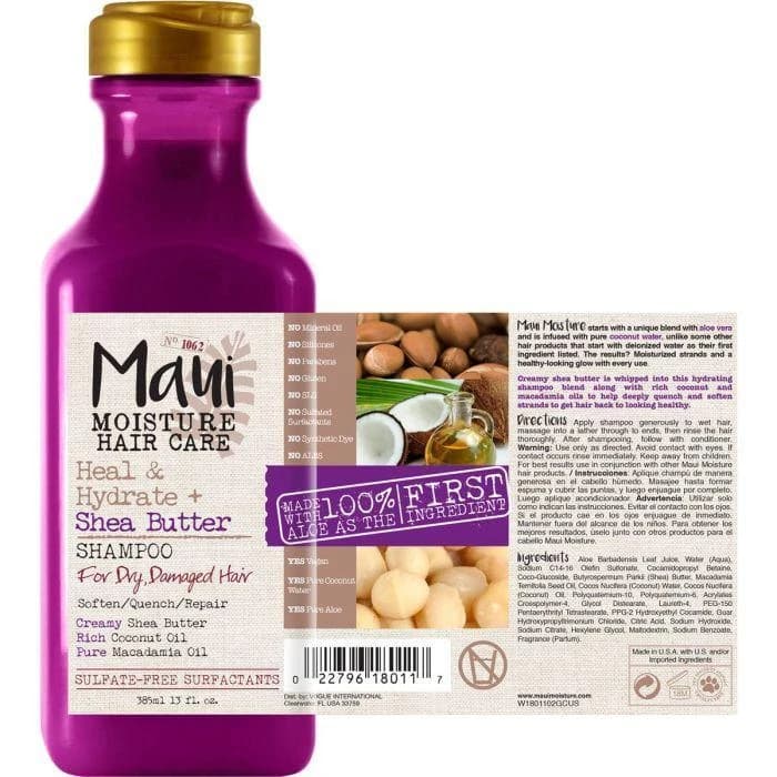 شامپو مائویی Maui مدل Shea Butter — تصویر ۸