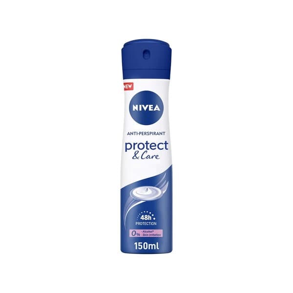اسپری ضد تعریق زنانه Protect and Care نیوآ