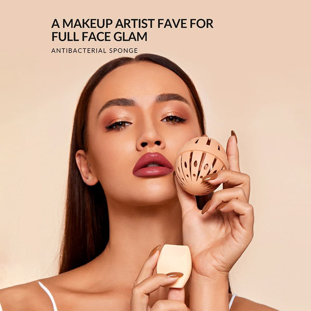 پد و بلندر آرایشی چند کاره شیگلم به همراه قاب محافظ Sheglam Multi Faceted MakeUp Sponge — تصویر ۷