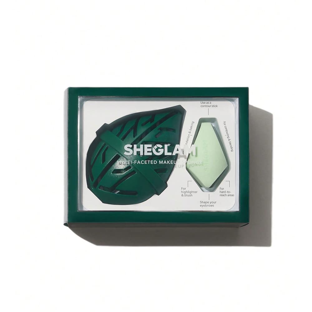 پد و بلندر آرایشی چند کاره شیگلم به همراه قاب محافظ Sheglam Multi Faceted MakeUp Sponge — تصویر ۶