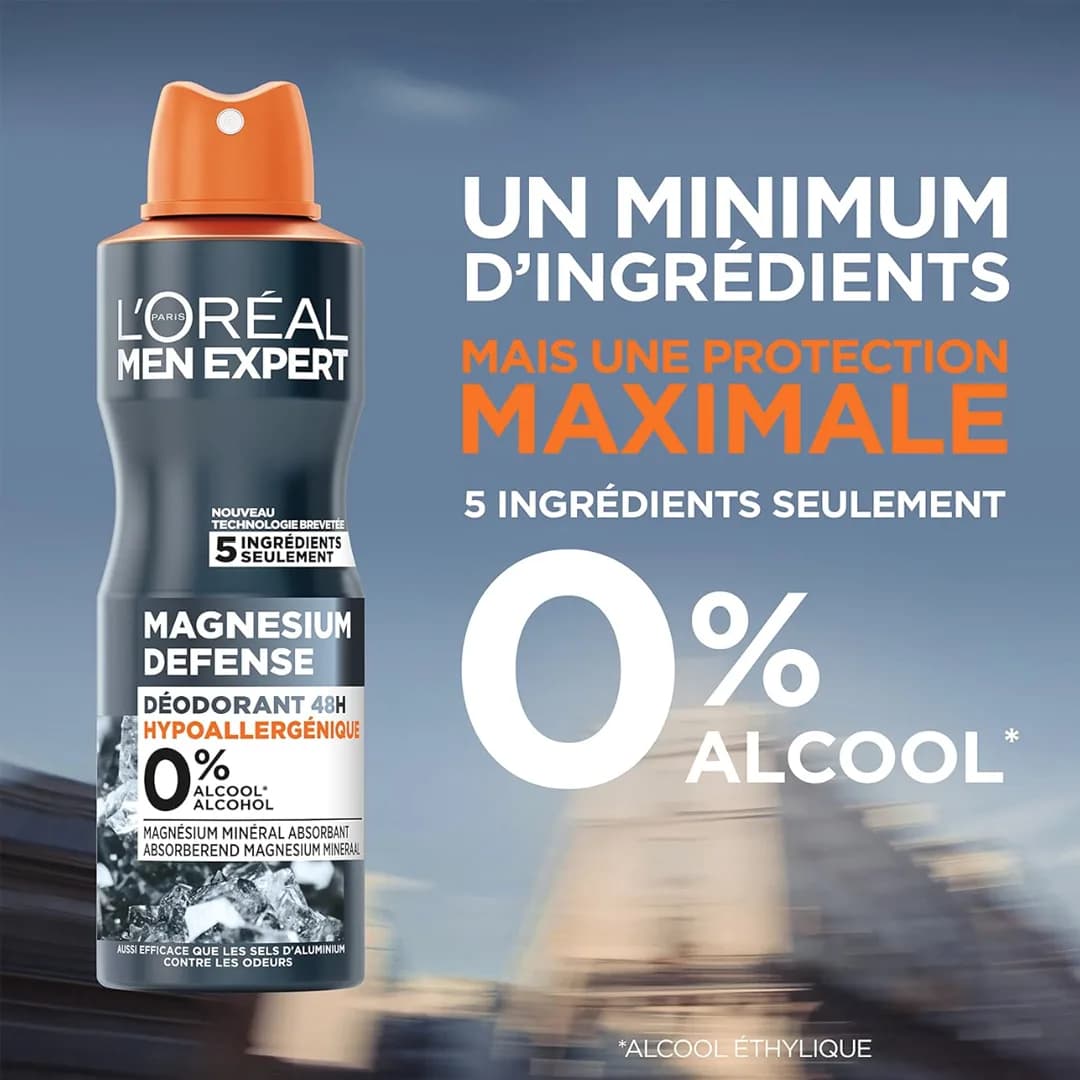 اسپری ضد تعریق لورآل Loreal مدل Magnesium — تصویر ۵