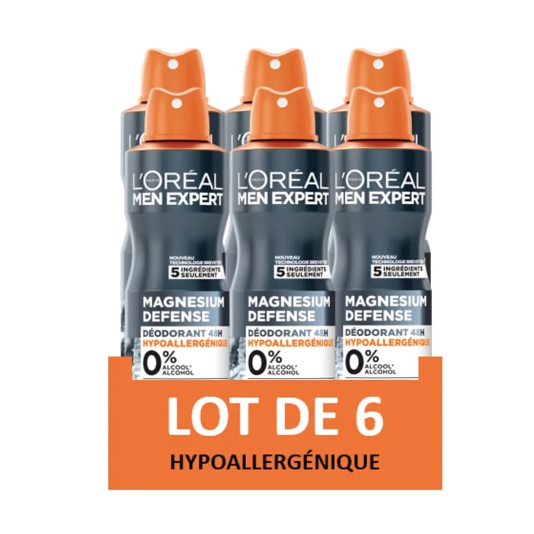 اسپری ضد تعریق لورآل Loreal مدل Magnesium — تصویر ۴