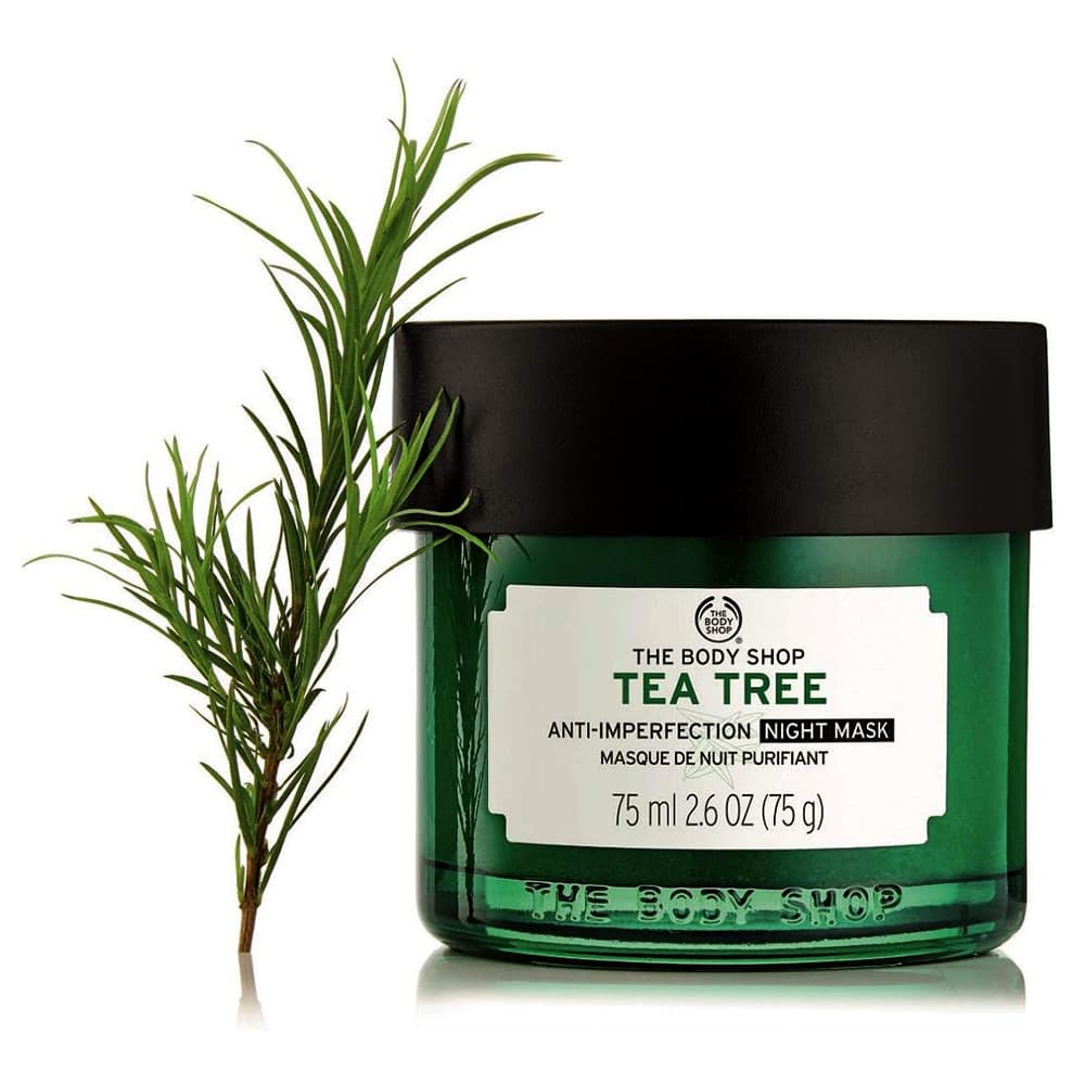 ماسک شب درخت چای تی تری بادی شاپ انگلیسی Body Shop Tea Tree Night Mask 75ml — تصویر ۶