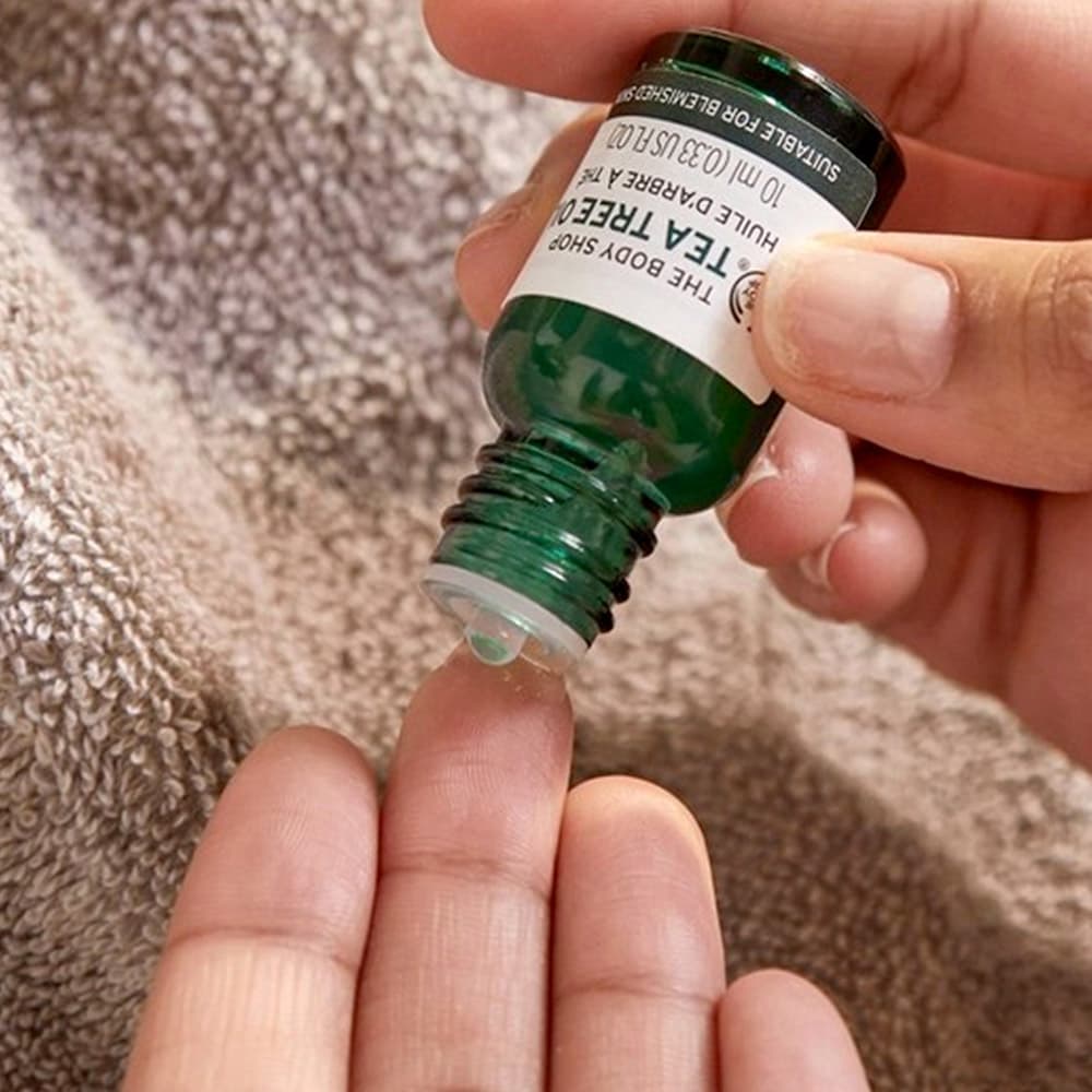 روغن تی تری درخت چای بادی شاپ انگلیسی The Body Shop Tea Tree Oil 20ml — تصویر ۴