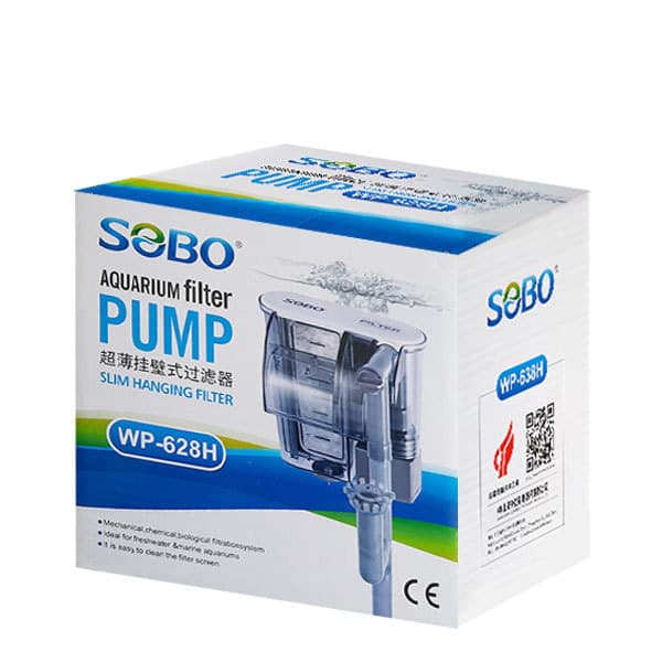 فیلتر هنگان دو مخزن سوبو SOBO Filter Pump WP-628H — تصویر ۲