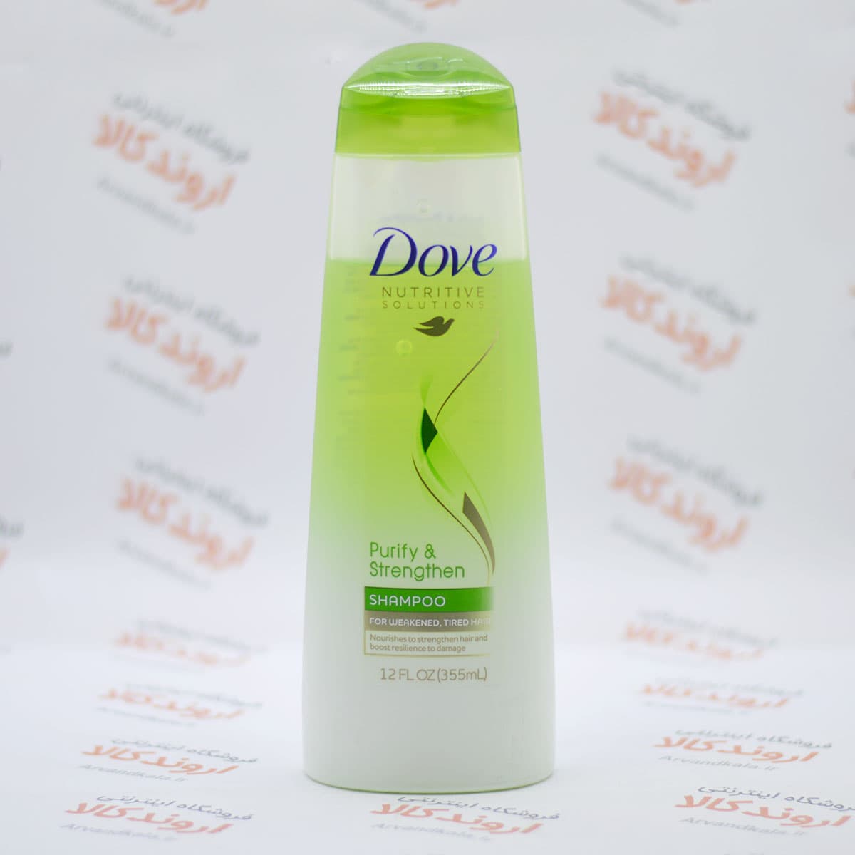 شامپو داو Dove مدل Purify &amp; Strengthen
