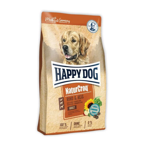 غذای سگ با گوشت گاو هپی داگ – Happy Dog NaturCroq Rind & Reis — تصویر ۲