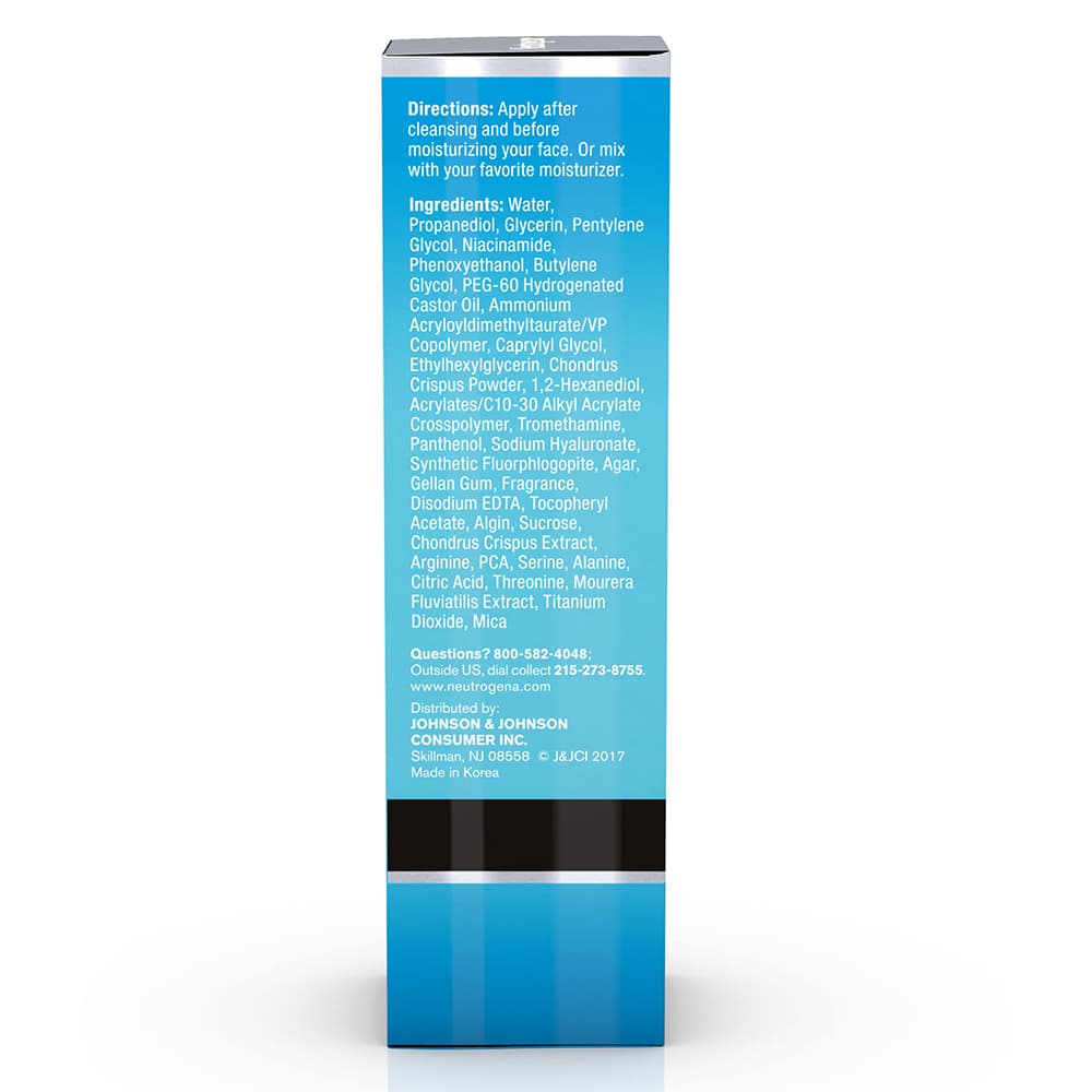 سرم کپسولی هیدرو بوست تقویت کننده نیتروژنا نوتروژینا Neutrogena Hydro Boost Multivitamin Booster Face Serum with Hyaluronic Acid 30ml — تصویر ۳