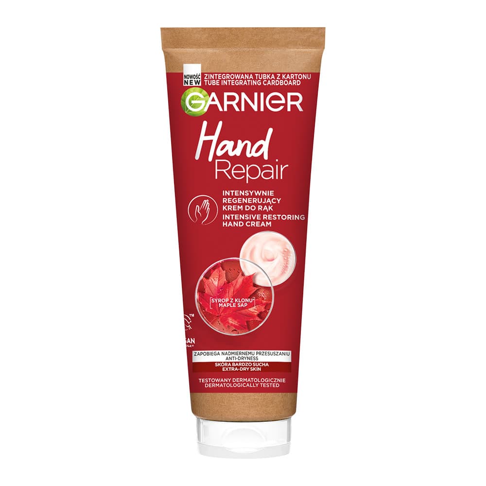 کرم نرم و مرطوب کننده دست گارنیر گارنیه Garnier Skin Naturals Handrepair Intensive Restoring Hand Cream 100ml — تصویر ۸