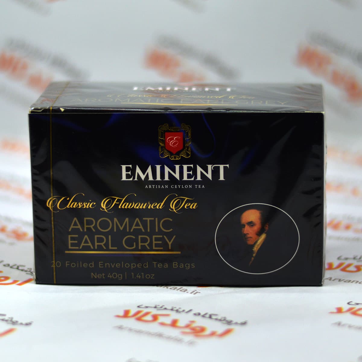 چای سیاه کیسه ای امیننت Eminent مدل Earl Grey