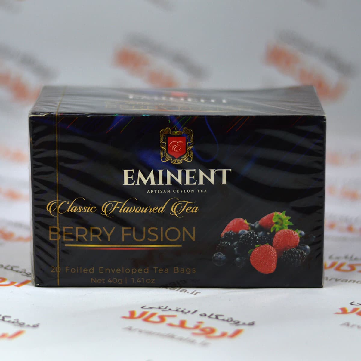 چای سیاه کیسه ای امیننت Eminent مدل Berry Fusion