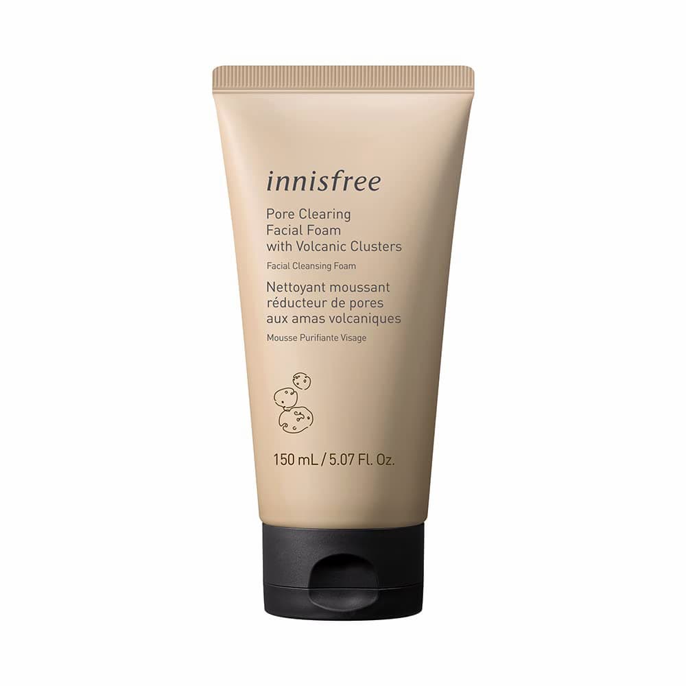 فوم شوینده پوست آتشفشانی ججو اینیسفری Innisfree Jeju Volcanic Pore Cleansing Foam EX 150ml — تصویر ۳