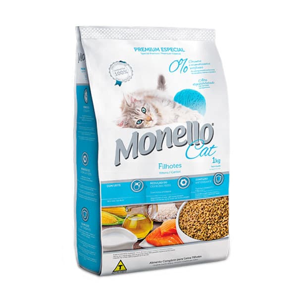 غذای بچه گربه شیر و سالمون مونلو – Monello Kitten