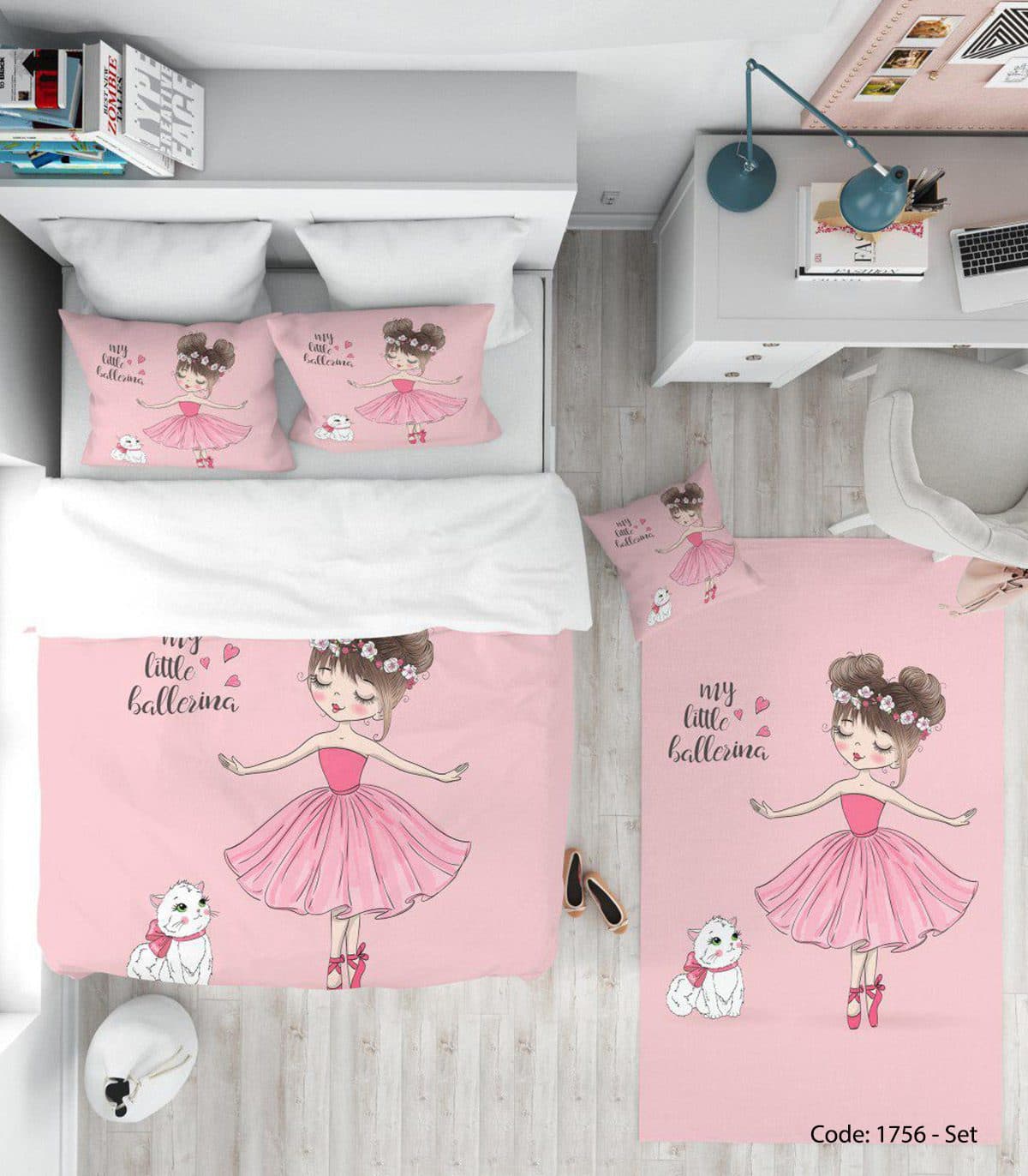 روتختی اتاق نوجوان مدل LITTLE BALLESINA