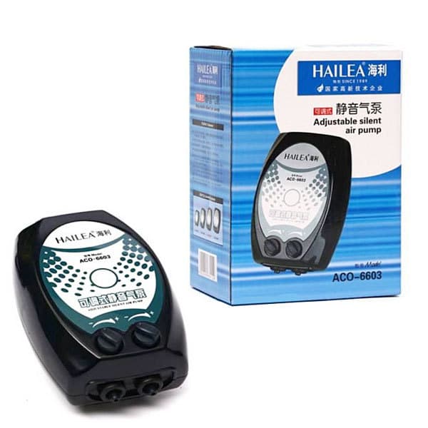 پمپ هوا بی صدا دو لبه هایلا Hailea ACO-6603