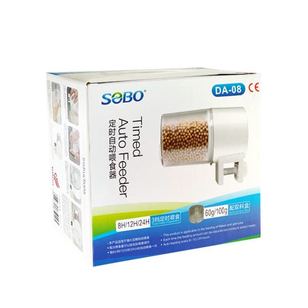 غذا ریز اتوماتیک سوبو SOBO Timed Auto Feeder DA-08 — تصویر ۲