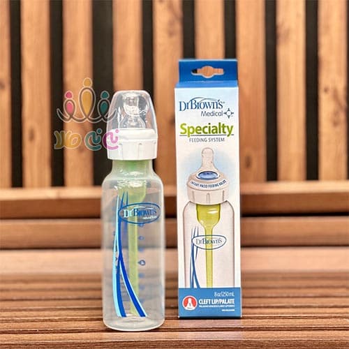 شیشه شیر 250ml طلقی باریک dr browns — تصویر ۴