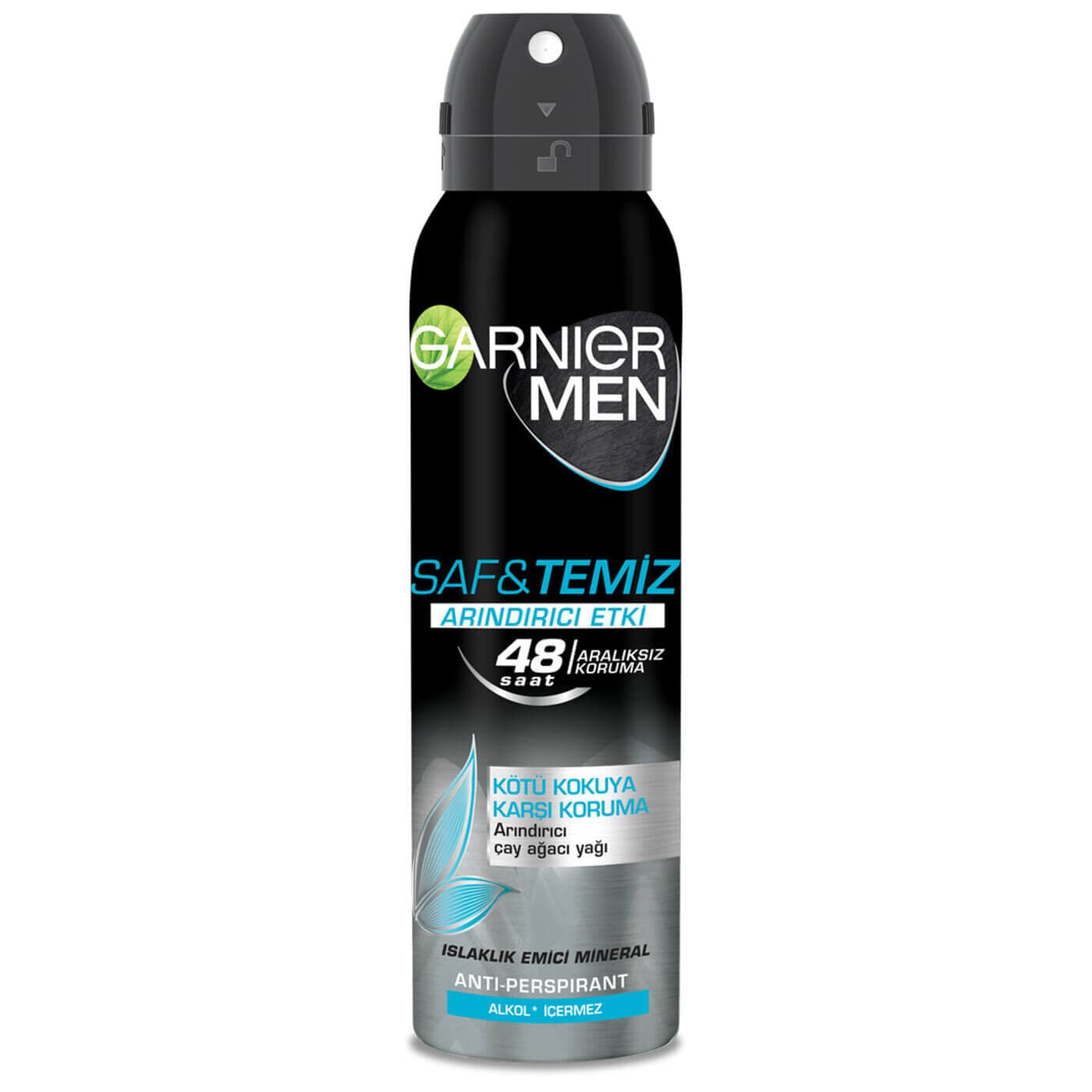اسپری ضدتعریق مردانه گارنیر Garnier مدل Saf & Temiz — تصویر ۱۰