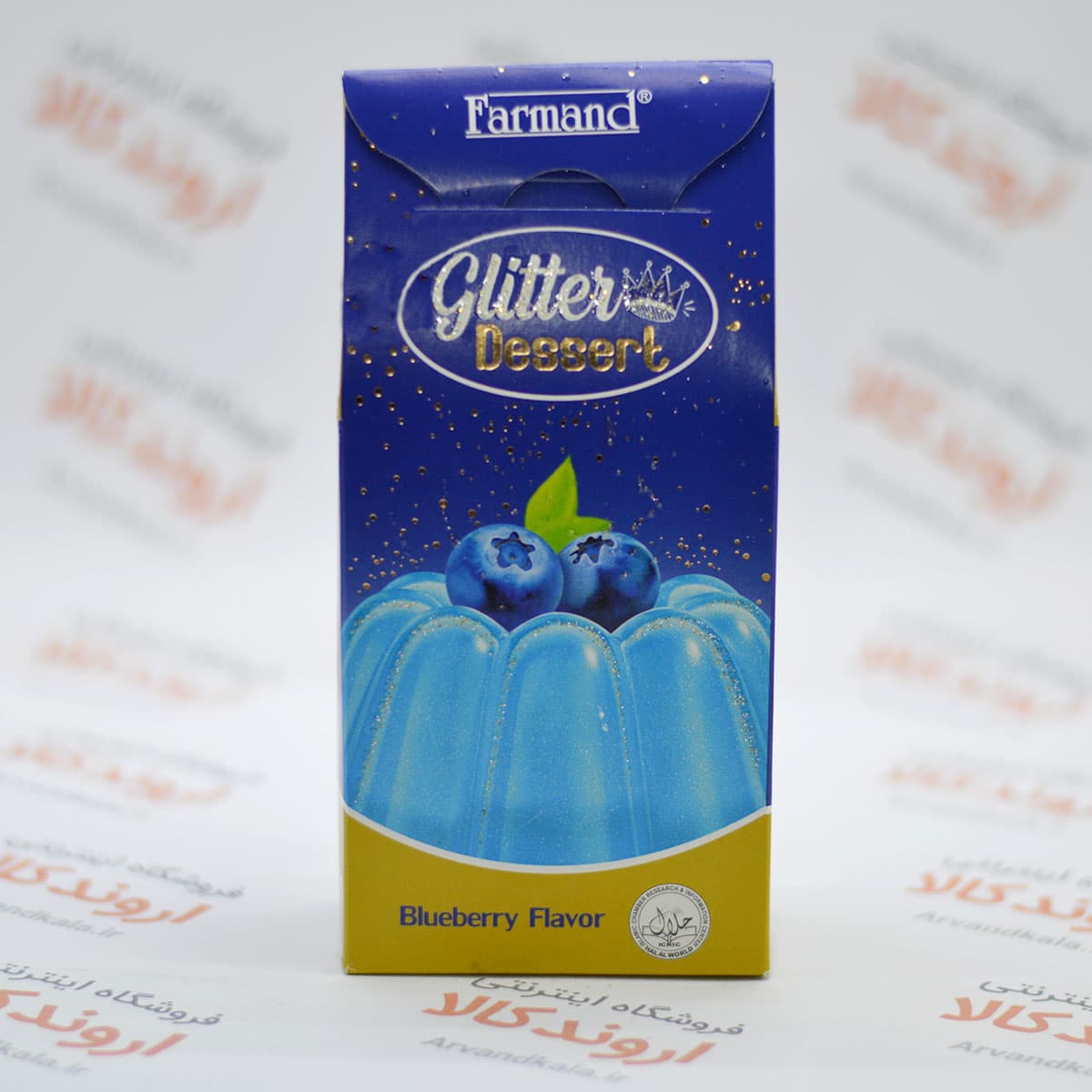 پودر ژله اکلیلی فرمند Farmand مدل Blueberry — تصویر ۲