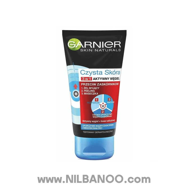 اسکراب صورت گارنیر Garnier مدل Clean Skin — تصویر ۴