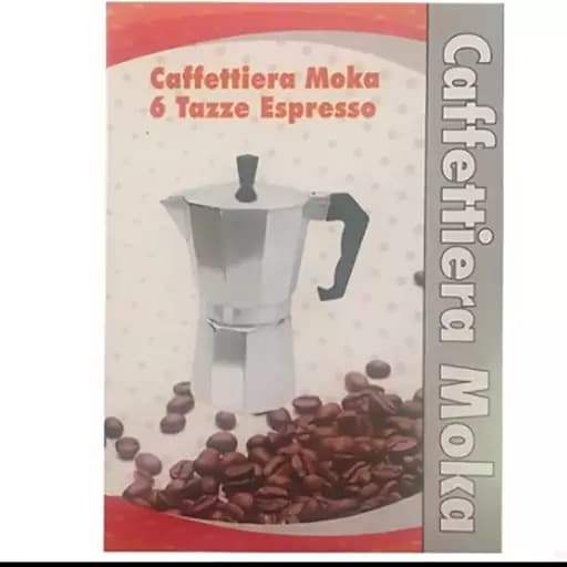 قهوه جوش موکا مدل Coffettiera 6 Cups — تصویر ۲